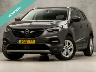 Opel Grandland X 1.2 Turbo Sport Automaat (APPLE CARPLAY, GROOT NAVI, LANE ASSIST, LEDER, CAMERA, LE