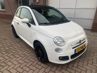 Fiat 500C 1.2 Sport Lederen bekleding (bj 2013)