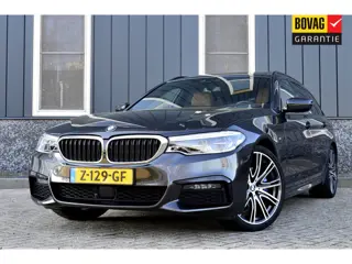 BMW 5 Serie Touring 530i M-Sport Rijklaarprijs-Garantie Panoramadak Leder Interieur Led Head-Up Trek