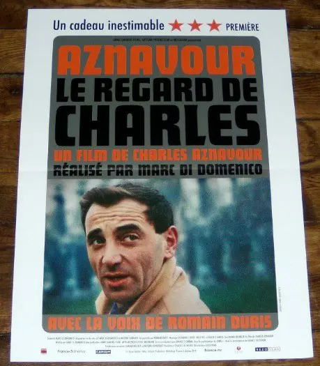 AZNAVOUR, LE REGARD DE CHARLES poster.