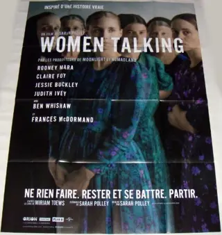 WOMEN TALKING FRANSE filmposter.