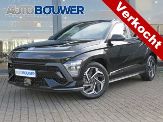Hyundai KONA 1.6 GDI HEV N Line 1e eigen | dealer onderh | dode hoek | navi | camera | keyless | adp