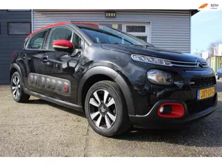 Citroen C3 1.2 PureTech Shine 5-deurs, navigatie, cruise-control, lm-velgen, boekjes, nieuwe distrib