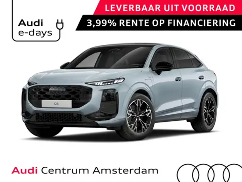 Audi Q3 Sportback S edition e-hybrid 272 pk | Techniekpakket plus | Glazen panoramadak | Optiekpakke