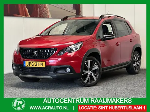Peugeot 2008 1.2 130PK GT-LINE NAVIGATIE ACHTERUITRIJCAMERA HALF LEDER CRUISE CONTROL AIRCO APPLE CA