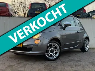 Fiat 500 C 1.2 Lounge/AUTOMAAT/CABRIO/AIRCO/PDC/NL AUTO/LAGE KM STAND/NETTE AUTO/