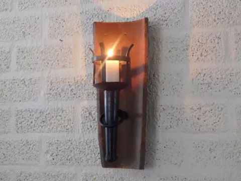 Windlicht , muurdecoratie