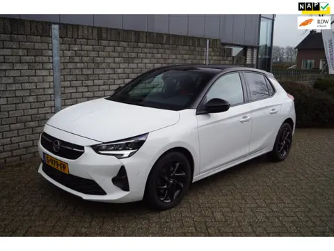 Opel Corsa 1.2 GS Line 102PK 5Deurs Half Leder/Stof Sportst Navi Camera Apple Carplay Airco Cruise 2