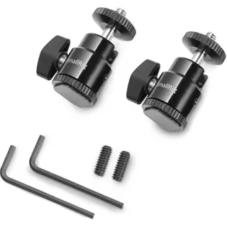 SmallRig 2059 1/4 Cam. Hot shoe Mount w/ Add. 1/4 Screw 2pcs