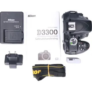 Tweedehands Nikon D3300 body zwart CM6037