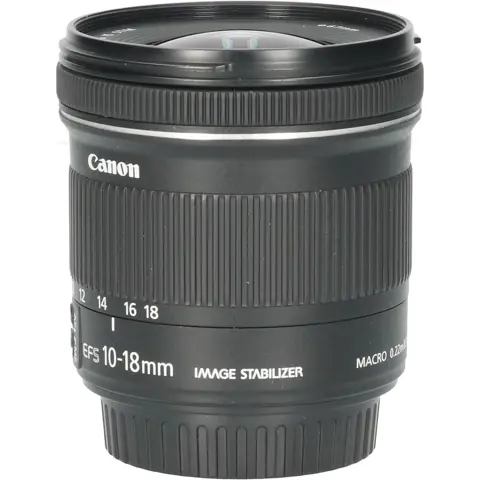 Tweedehands Canon EF-S 10-18mm f/4.5-5.6 IS STM CM5993