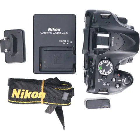 Tweedehands Nikon D5200 Body zwart CM6099