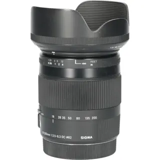 Tweedehands Sigma 18-200mm f/3.5-6.3 DC OS HSM Macro Contemporary Canon CM6096
