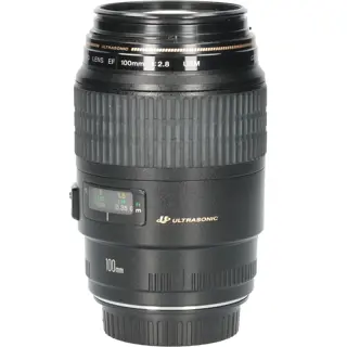 Tweedehands Canon EF 100mm f/2.8 Macro USM CM6162