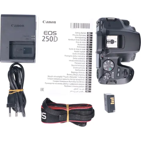 Tweedehands Canon EOS 250D Body Zwart CM6166