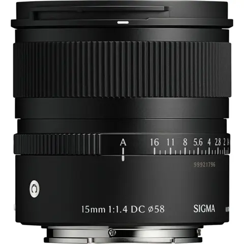 Sigma 15mm f/1.4 DC Contemporary Fujifilm X-Mount