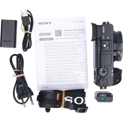 Tweedehands Sony A6100 Body Zwart CM6152