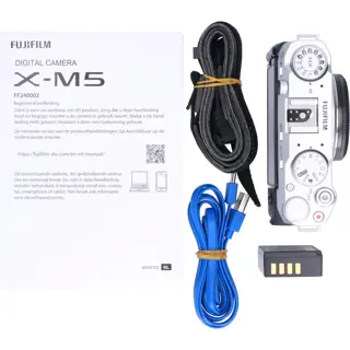 Tweedehands Fujifilm X-M5 Body Silver CM6062