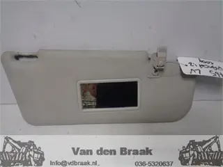 Fiat Panda 2003-2013 Zonneklep rechts voor