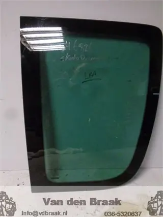 Skoda Roomster 2006-2015 Zijruit links achter