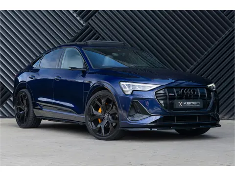 Audi e-tron Sportback 50 Quattro S-line Panodak S stoelen Luchtv. 360camera B&O