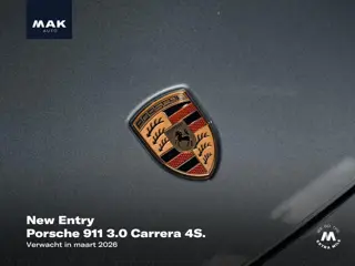 Porsche 911 3.0 Carrera 4S, TechArt, Akrapovič, Front PPF, SportDesign, schuifdak, Bose, sp.chrono, 