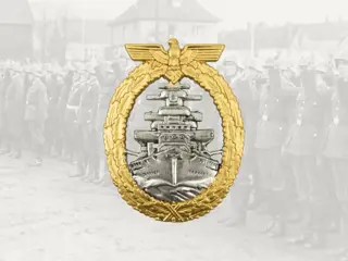 Embleem,Badge,Duitsland,WWII,Kriegs,Marine,Volle Zee Vloot