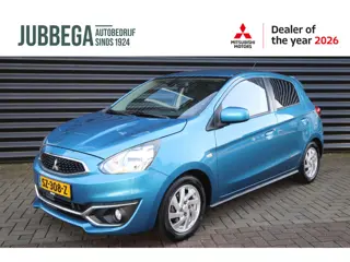 Mitsubishi Space Star 1.0 Intense Airco, 71 pk, Orig. NL, Lederen stuurwiel, dealer O.H.