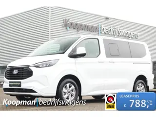 Ford Transit Custom 2.5 PHEV 233pk L1H1 Kombi Limited | 9-Persoons | Incl BPM | Stuur + Stoelverwarm