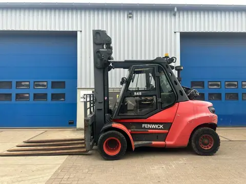 VS-22557 LPG heftruck Linde H80T DUO Pallet