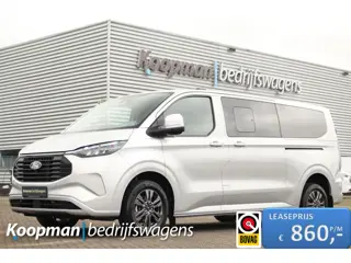 Ford Transit Custom 2.5 PHEV 233pk L2H1 Kombi Limited | 9-Persoons | Incl BPM | Stuur + Stoelverwarm