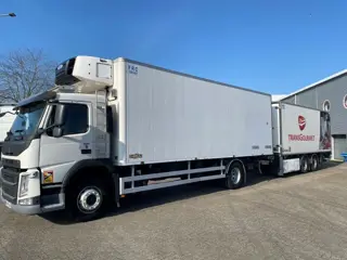 Volvo FM4-420 / COMPLETE COOL+FREEZE COMBI / CHEREAU / THROUGH-LOADING SYSTEM / 2XPLATFORM DHOLLANDI