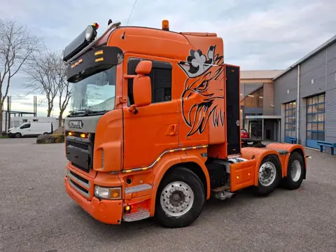 Scania R480 / HYDRAULICS / DOUBLE TANK / LIFT+LENKACHSE / 746830 KM / ALCOA / LEATHER / EURO-4 / 200