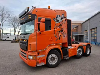 Scania R480 / HYDRAULICS / DOUBLE TANK / LIFT+LENKACHSE / 746830 KM / ALCOA / LEATHER / EURO-4 / 200