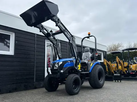 Solis 26 pk hydrostaat KS Edition met 500 KG voorlader op gazonbanden compacttractor minitractor min