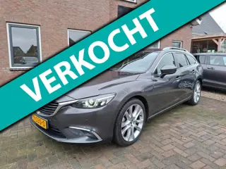 Mazda 6 Sportbreak 2.0 SkyActiv-G 165 GT-M Line. 1ste eigenaar, volledig dealer onderhouden! O.a. le