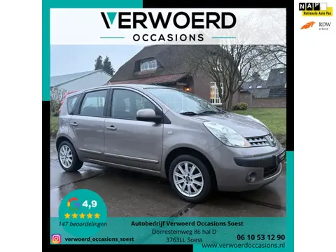 Nissan Note 1.4 Acenta|AIRCO|TREKHAAK|SENSOREN|ONDERHOUDEN|NAP|NL-AUTO|BOEKJES