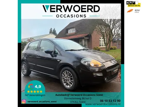 Fiat Punto Evo 0.9 TwinAir 6 BAK|85PK|CRUISE|CLIMATE|BLUE&ME|5 DEURS|ONDERHOUDEN|NWE KOPPELING|BOEKJ