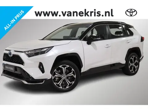 Toyota RAV4 2.5 Plug-in Hybrid AWD Bi-Tone Plus, BSM, JBL, 360 Camera, Stoelventilatie en Verwarming