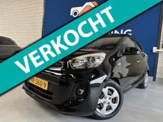 Kia Picanto 1.0 CVVT DynamicLine /bj.2016 / kleur : zwart / 5 deurs / climate control /etc. NAP met 
