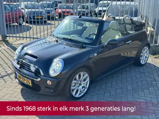 Mini Mini Cabrio 1.6 Cooper S Chili 170PK! NL AUTO NAP! Navi prof l LSDaf fabriek l Leer l Airco ECC