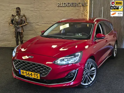 Ford Focus Wagon 1.5 EcoBoost Vignale|GARANTIE|NAP|1E EIG|LEDER|CRUISE|MEMORY|