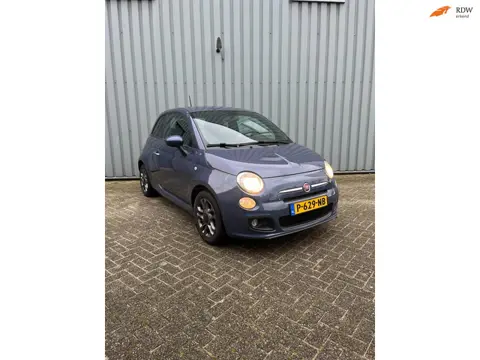 Fiat 500 1.2 Lounge/airco/half leder/alcantara/ mooie uitvoering