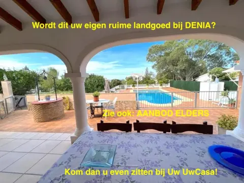 Uw eigen Villa op mooi landgoed in DENIA met veel meer voor u