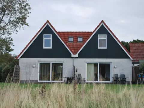 Geschakelde vakantiewoning bij De Cocksdorp met weids uitzicht