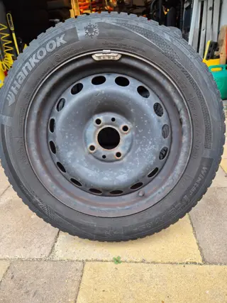 Winterbanden en velgen Fiat Panda