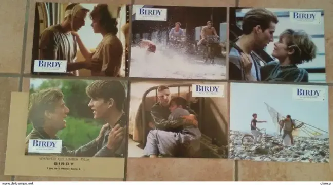 BIRDY lobbycard set.