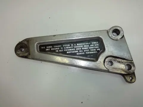 RECHTER SCHETSPLAAT Honda CB 450 1984 - 1988