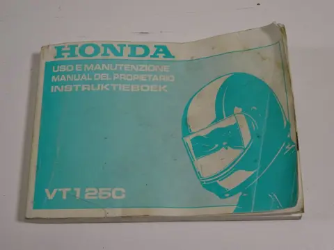 INSTRUCTIEBOEKJE Honda Overige Honda 1960 - 2021
