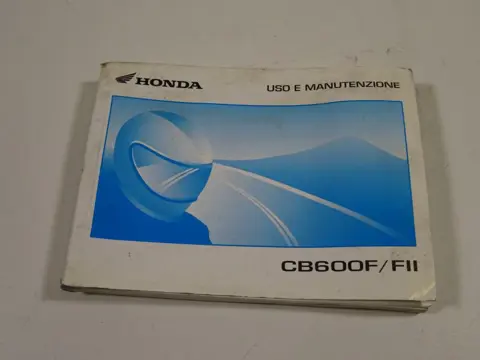 INSTRUCTIEBOEKJE Honda CB 600 F 1998 - 2004
